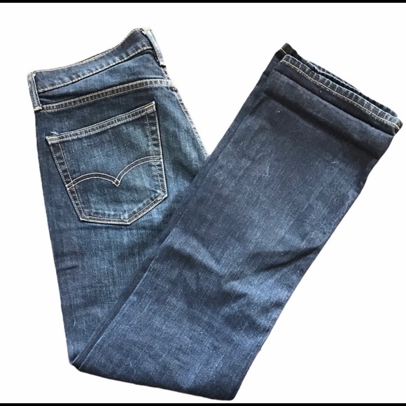 Levi’s 527 Jeans Dark Wash Blue Straight Leg 32x34 - Picture 4 of 8